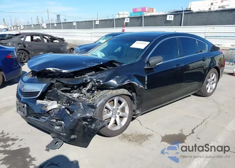 2014 Acura Tl 3.5 из США, поврежденный, VIN 19UUA8F52EA009012